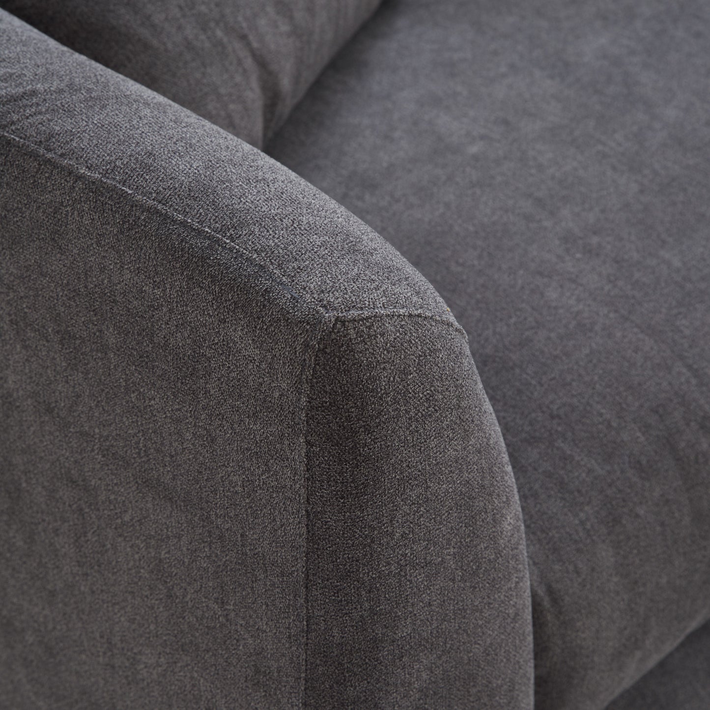 Aalto Fresh Dark Grey Upholstered Fabric Sofa