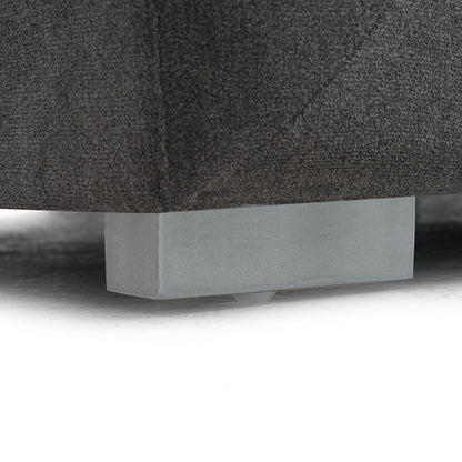 Aalto Fresh Dark Grey Upholstered Fabric Sofa