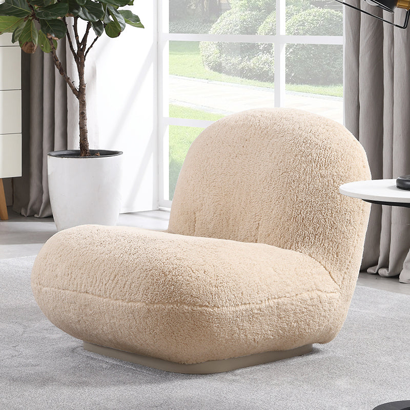 Stylish boucle Upholstered Leisure Chair