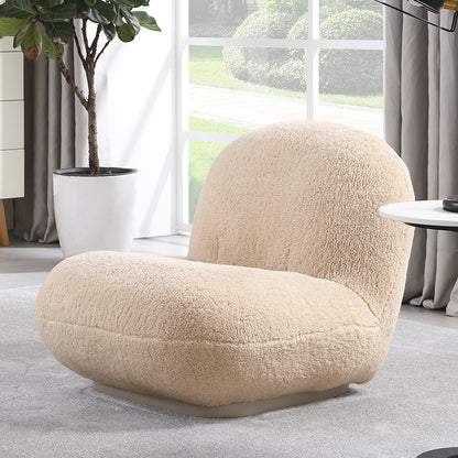 Stylish boucle Upholstered Leisure Chair