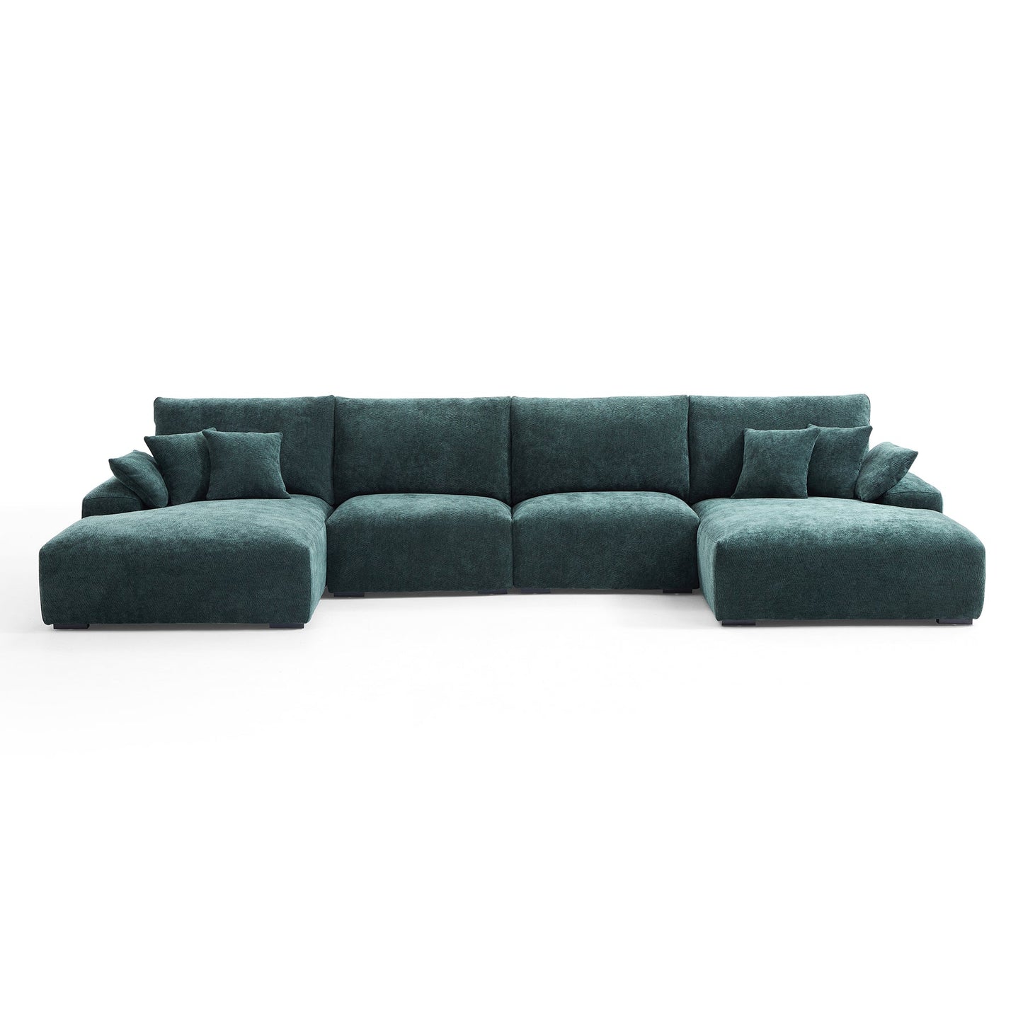 Indoor sofa furniture u shaped sectional modern sitting room sofa