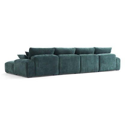 Indoor sofa furniture u shaped sectional modern sitting room sofa