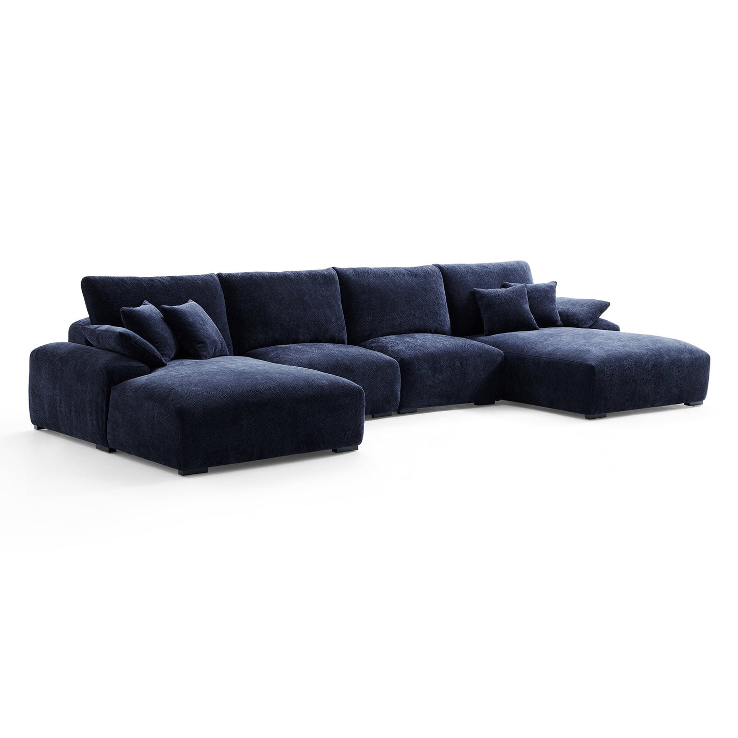 Indoor sofa furniture u shaped sectional modern sitting room sofa