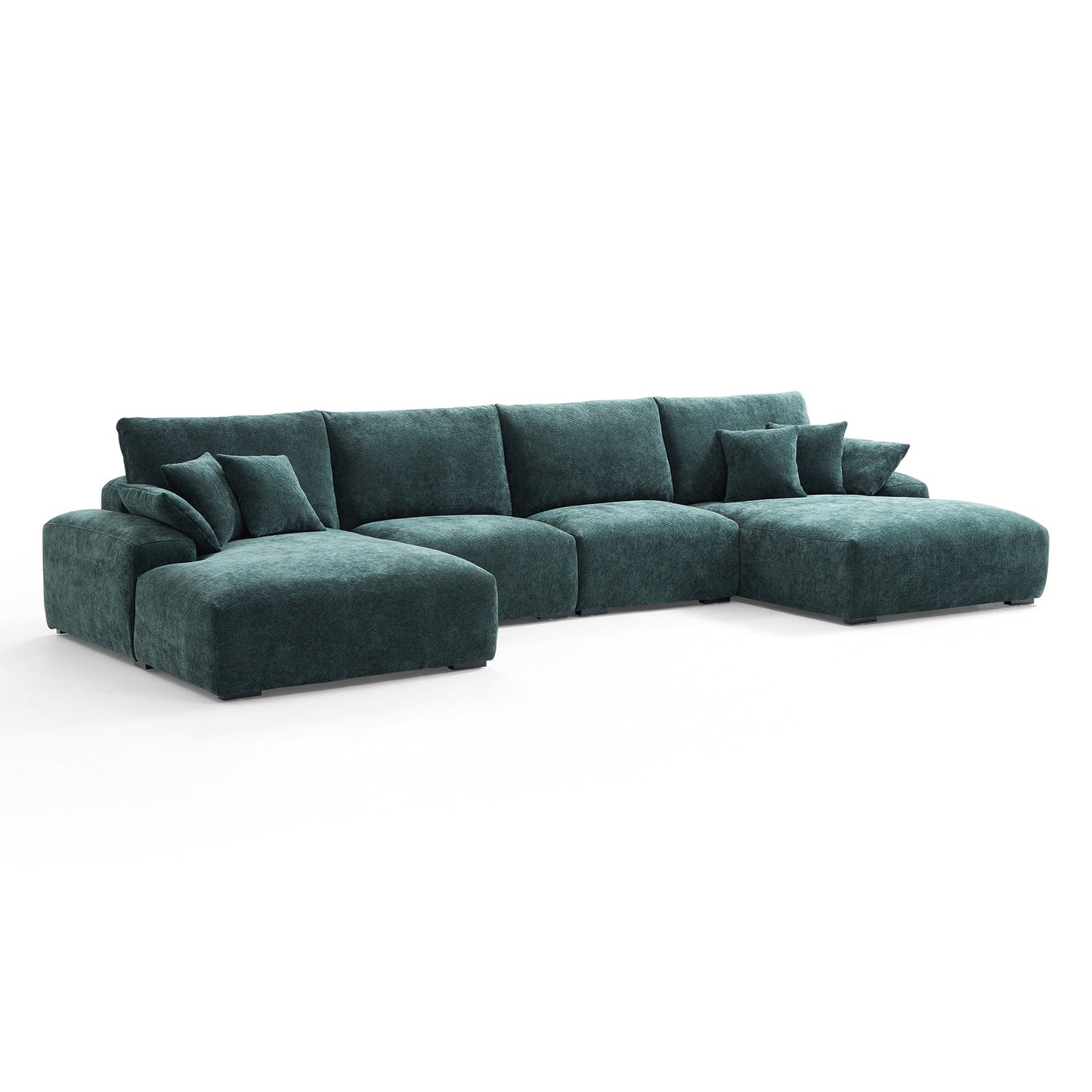 Indoor sofa furniture u shaped sectional modern sitting room sofa