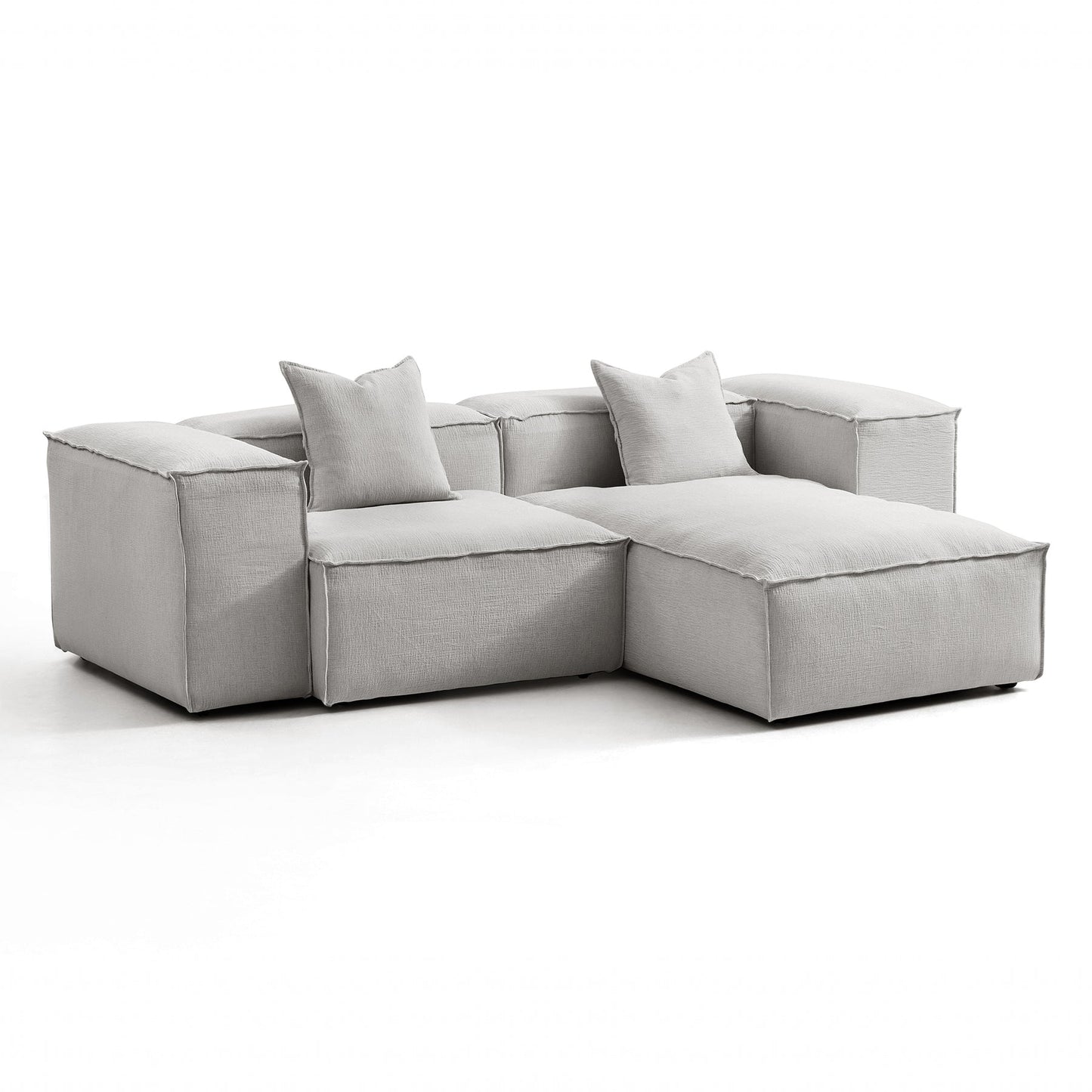 Disassembled Modular Sectional Sofa with Removable Cover