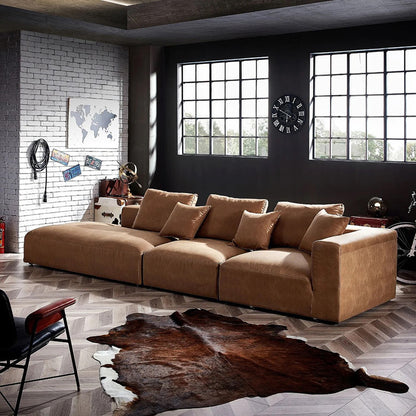 Designer Living Room Chase Lounge Large Sofa Dark Grey