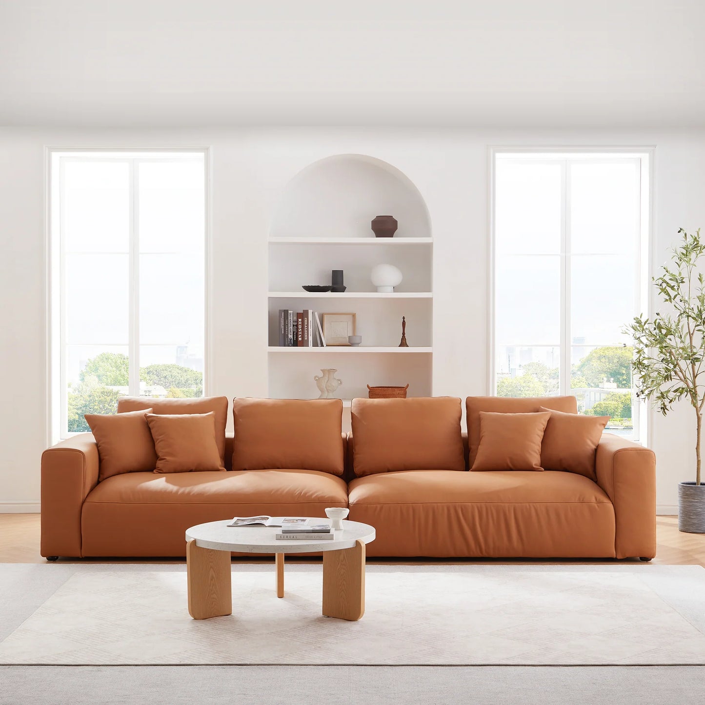 Modern Luxury Straight Row Sofa