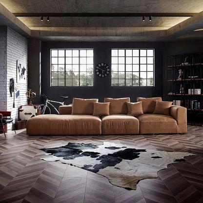 Designer Living Room Chase Lounge Large Sofa Dark Grey