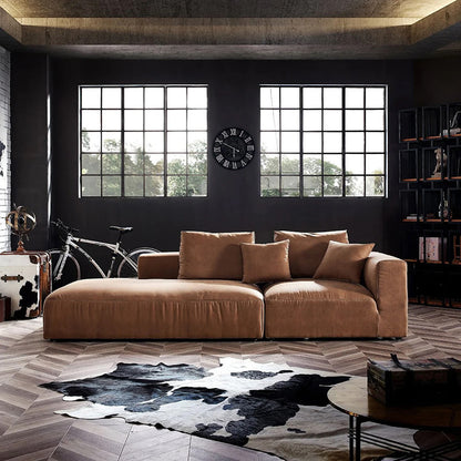 Designer Living Room Chase Lounge Large Sofa Dark Grey