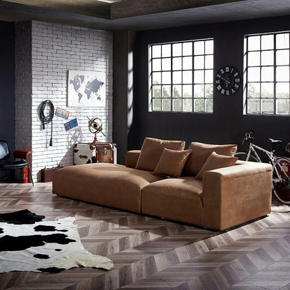 Designer Living Room Chase Lounge Large Sofa Dark Grey