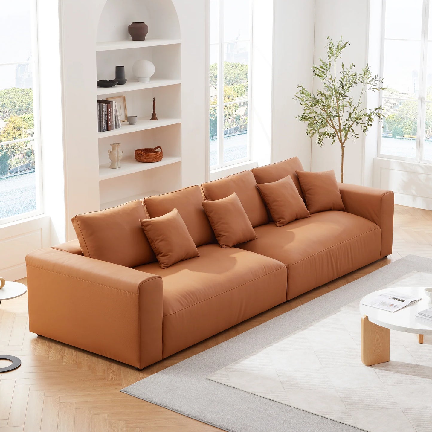 Modern Luxury Straight Row Sofa