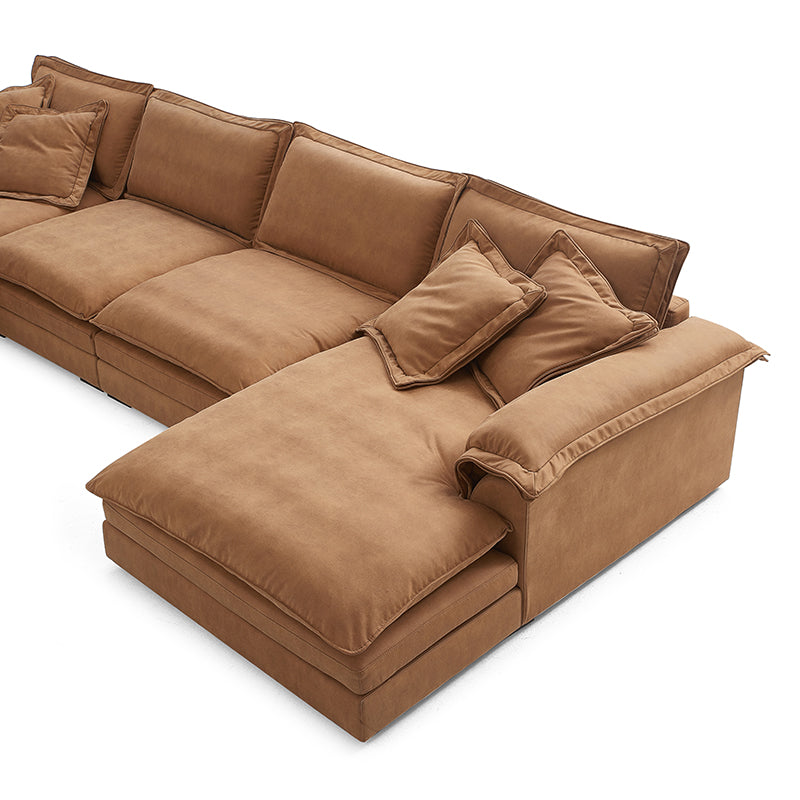 Sandwitch Deep Seat U-Shaped Sofa