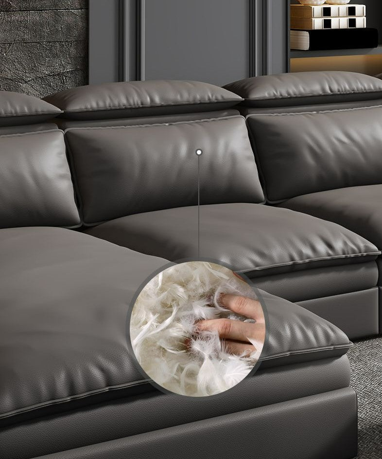 Technology Fabric Sectional Sofa With Chaise