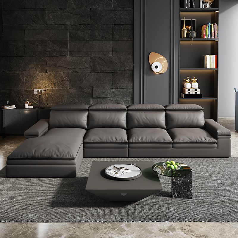 Technology Fabric Sectional Sofa With Chaise