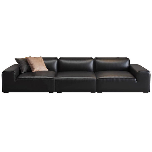 Modern Living Room Classic Leather Sectional Sofa