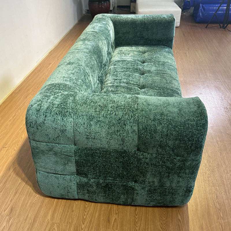 2 seater corduroy compressed vacuum sofa