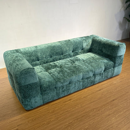 2 seater corduroy compressed vacuum sofa