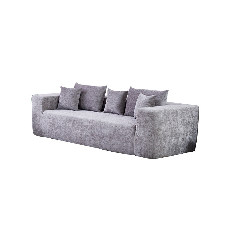 2 seater compressed vacuum sofa light grey