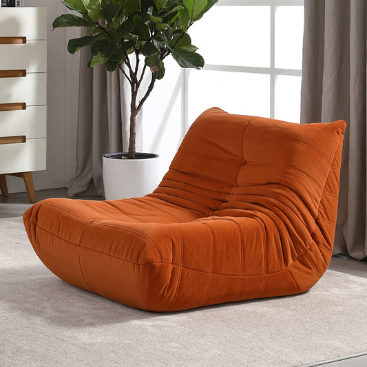 Stylish soft upholstered leisure sofa chair