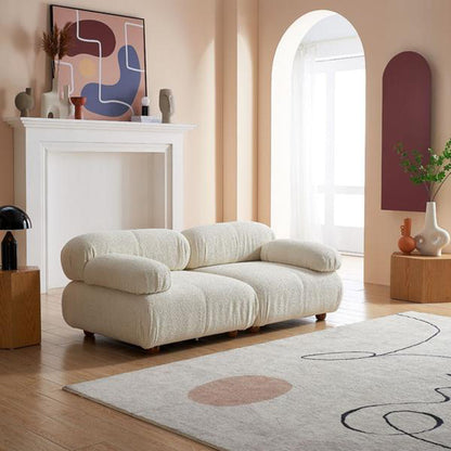 Soft Sofatufted Modular Sofa With Ottoman