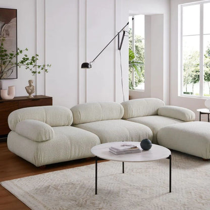 Soft Sofatufted Modular Sofa With Ottoman