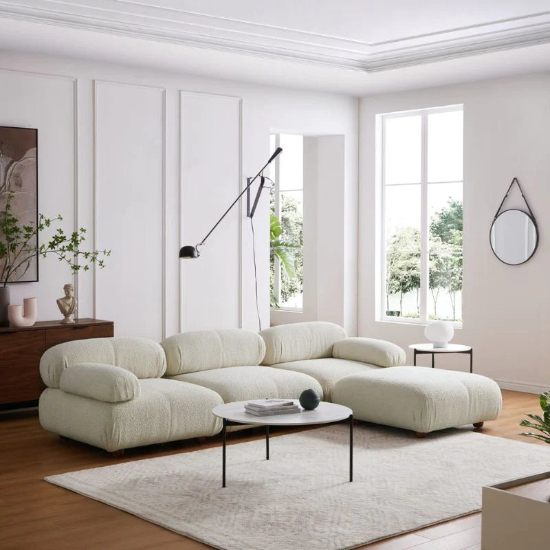 Soft Sofatufted Modular Sofa With Ottoman