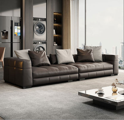 Living Room Genuine Leather Sofa