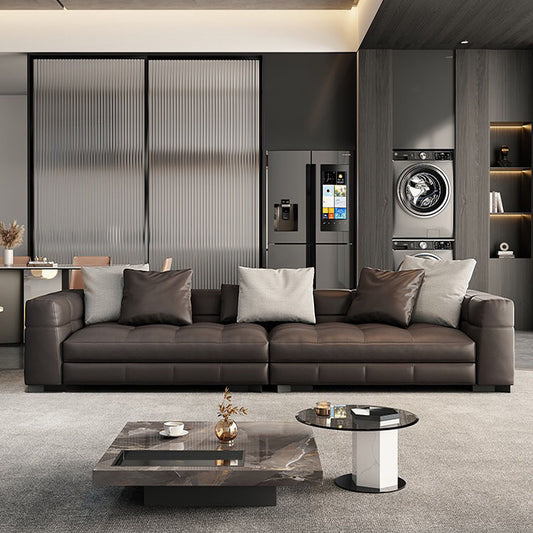 Living Room Genuine Leather Sofa