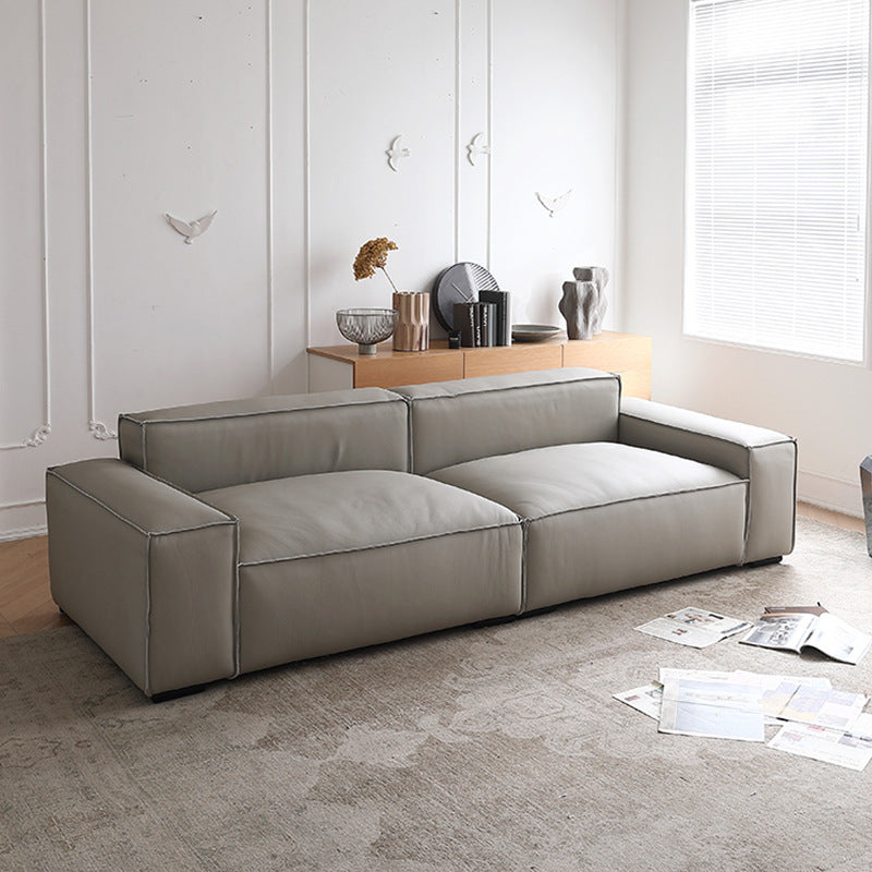 Italian Light Luxury 4-Seater Linear Sofa