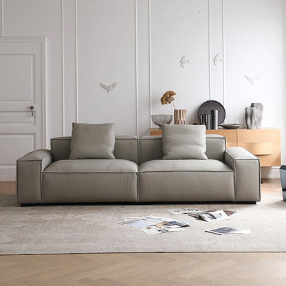 Italian Light Luxury 4-Seater Linear Sofa