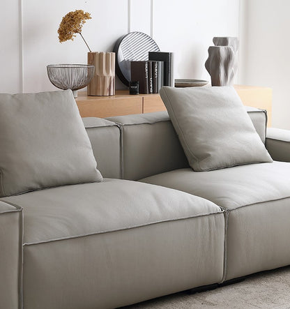 Italian Light Luxury 4-Seater Linear Sofa