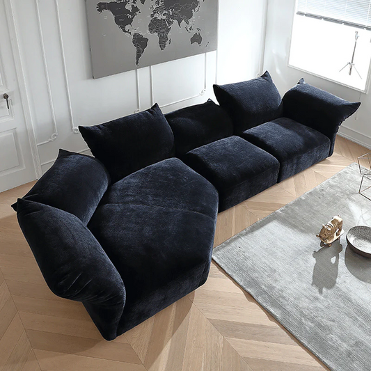 Italian Design Petal Shaped Sectional Sofa