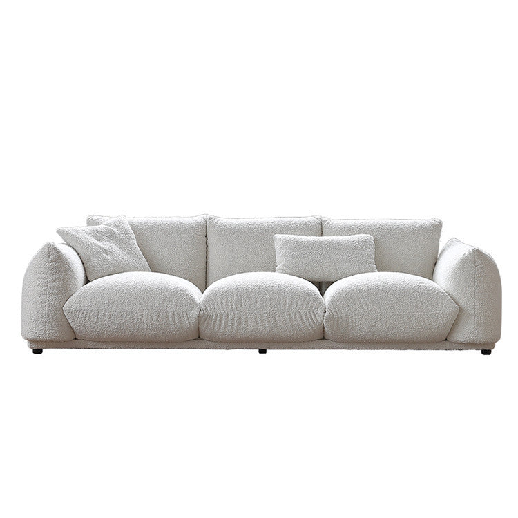 Upholstery Fabric Boucle Sofa White