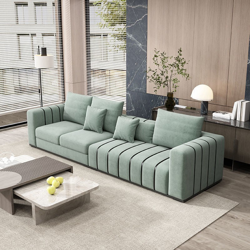 Leathaire Upholstered 4-Seater Sofa