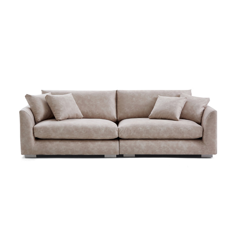 Nordic Minimalist 4 Seater Fabric Couch