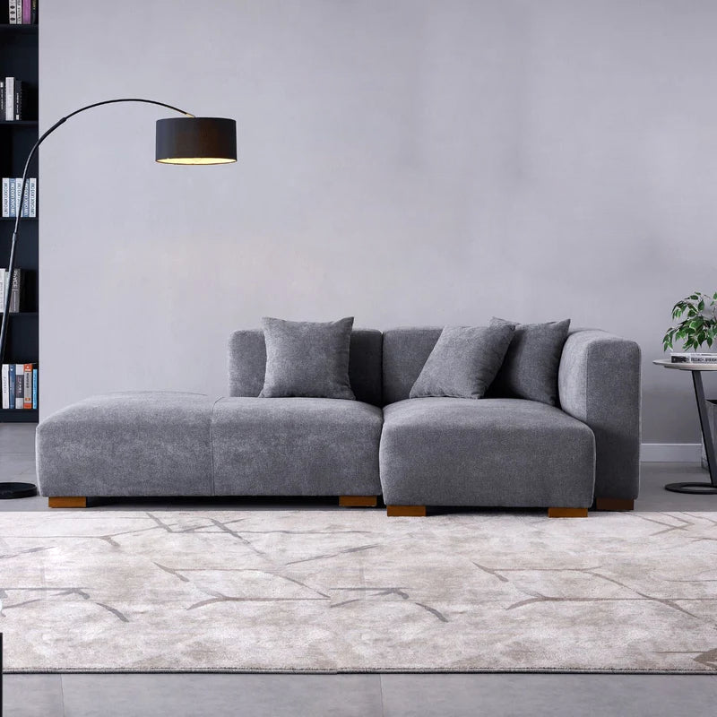 Living Room Minimal Style Sectional Sofa