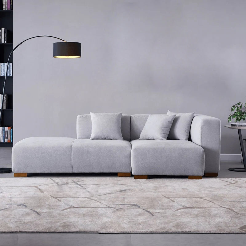 Living Room Minimal Style Sectional Sofa