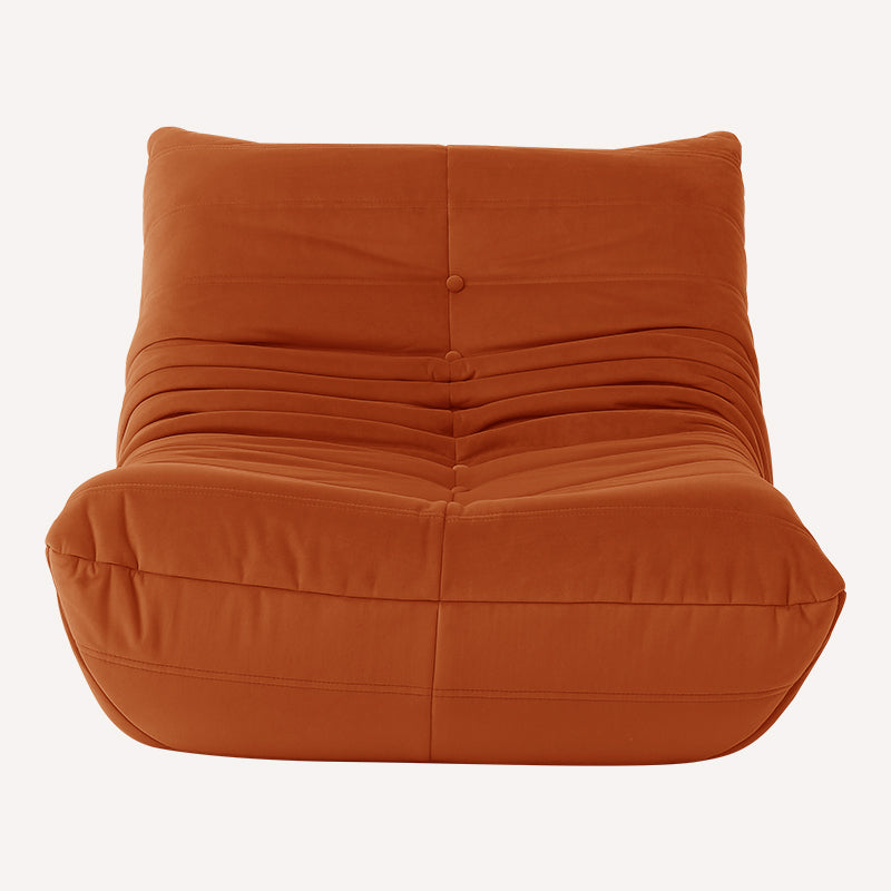 Stylish soft upholstered leisure sofa chair