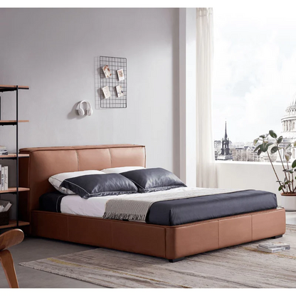 Bold modern Upholstered Soft Bed