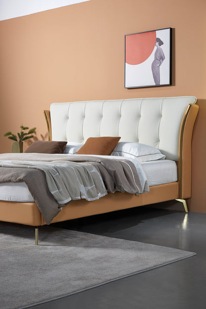 Modern Minimalist Upholstered Bed Frame