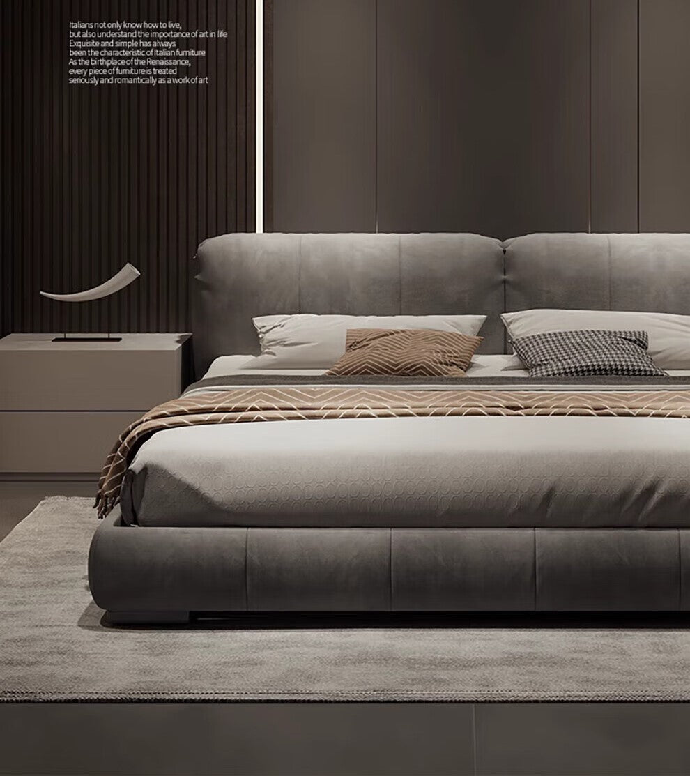 Modern Luxury Upholstered Bed Frame