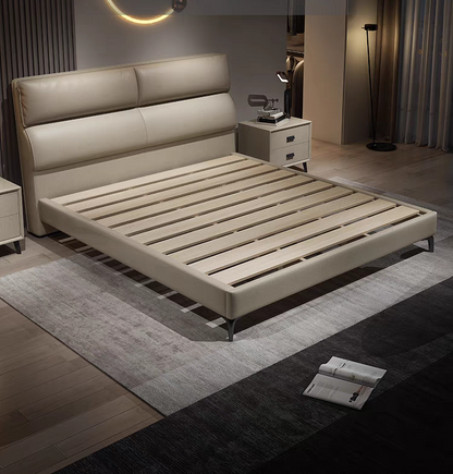 Modern Luxury Upholstered Soft Bed Frame