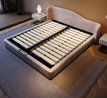 Modern Nordic Minimalist Upholstered Bed Frame