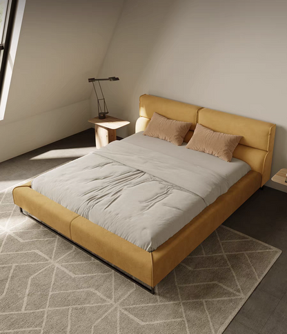 Modern Minimalist Upholstered Bed