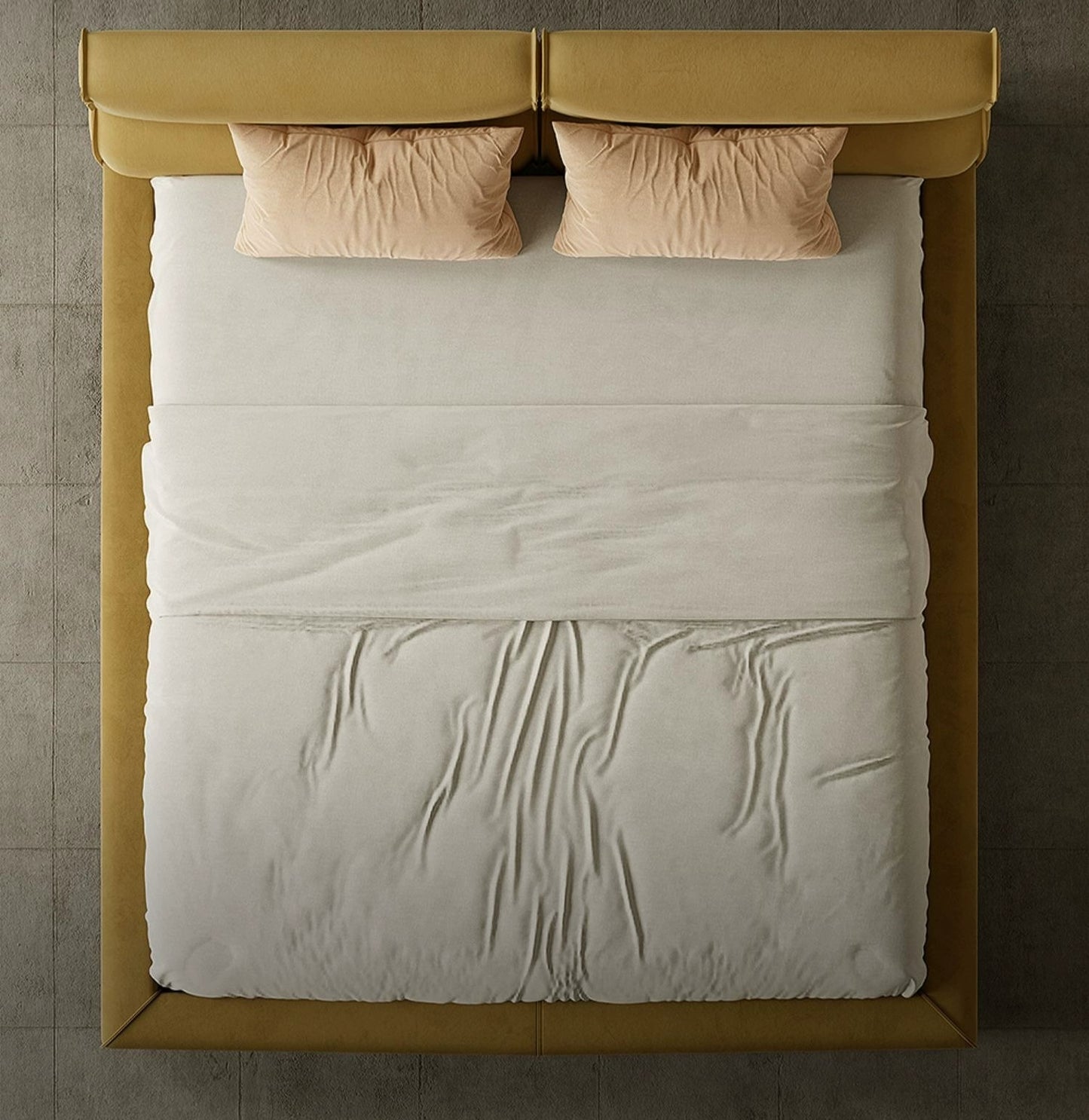 Modern Minimalist Upholstered Bed