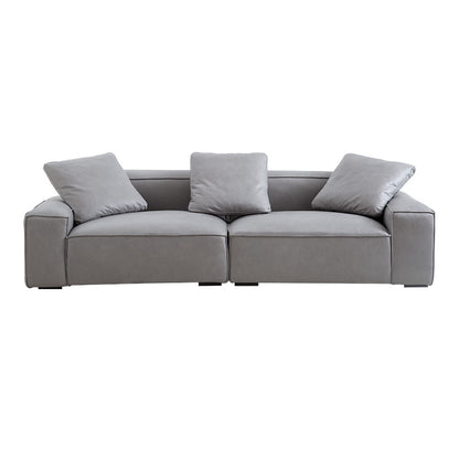 Italian Light Luxury 4-Seater Linear Sofa