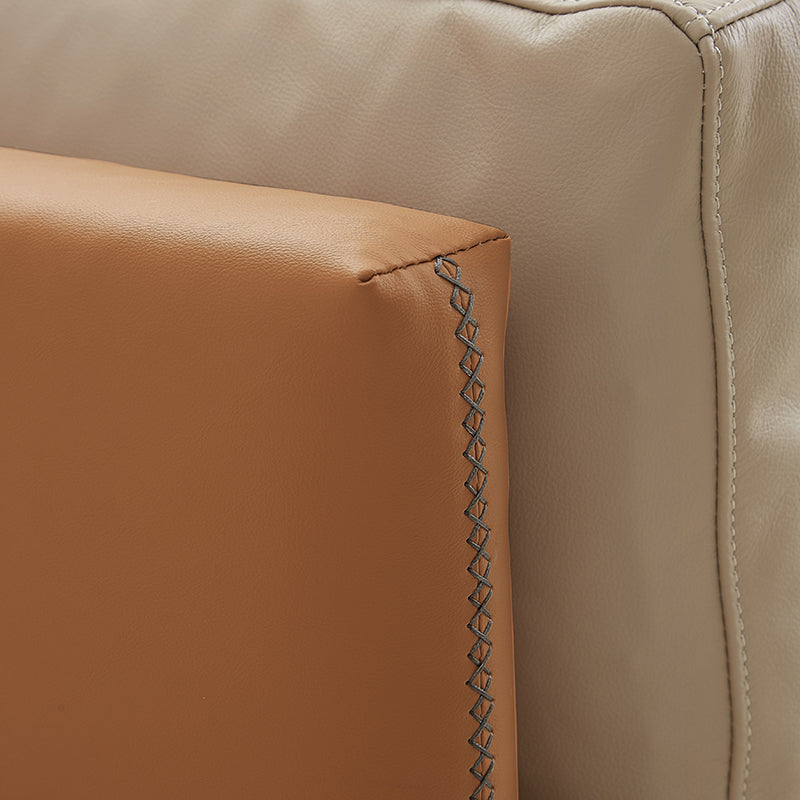 Luxury Genuine Leather Living Room Sofa