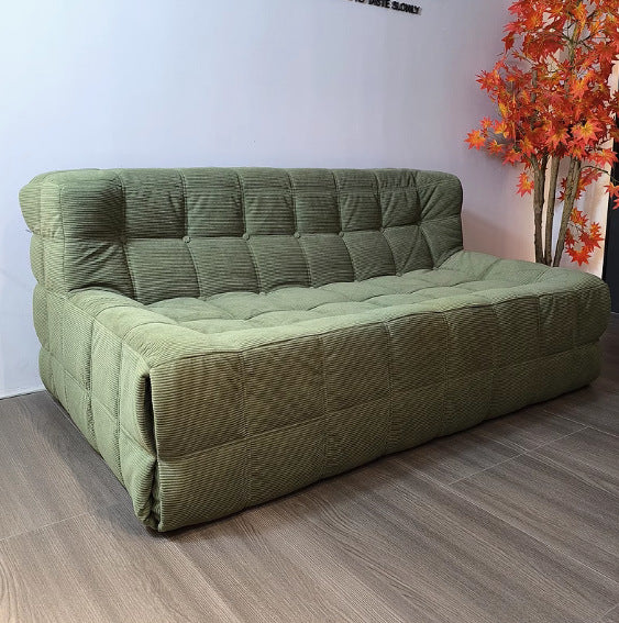 Living room 2 seater vacuum compressed sofa