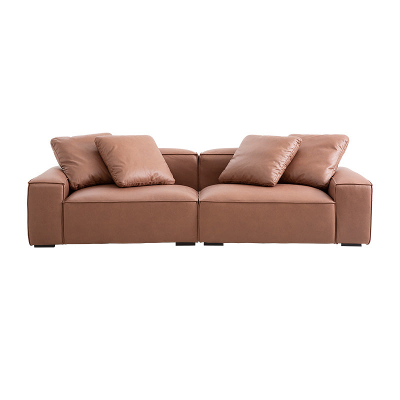 Italian Light Luxury 4-Seater Linear Sofa