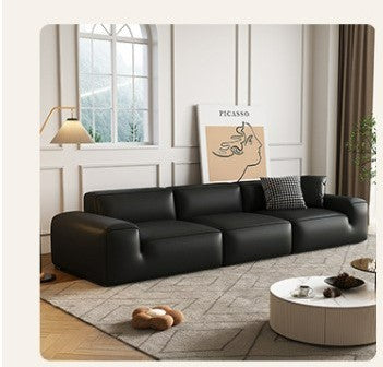 Modern Living Room Classic Leather Sectional Sofa